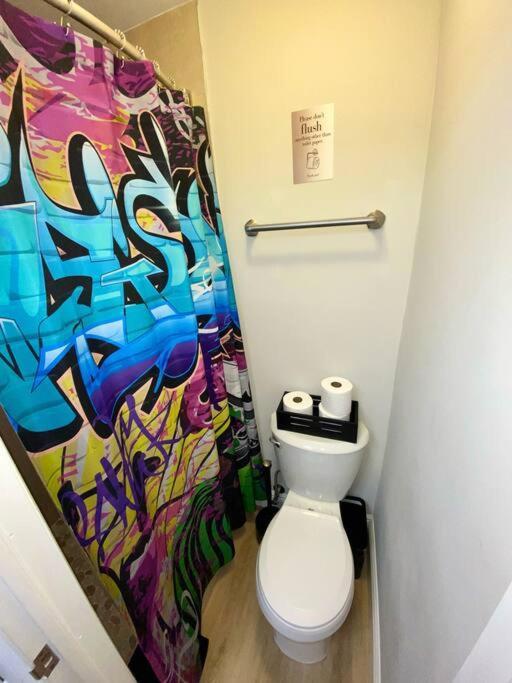 Cozy & Colorful Miami Art Canvas W/Hottub & Murals Exteriér fotografie
